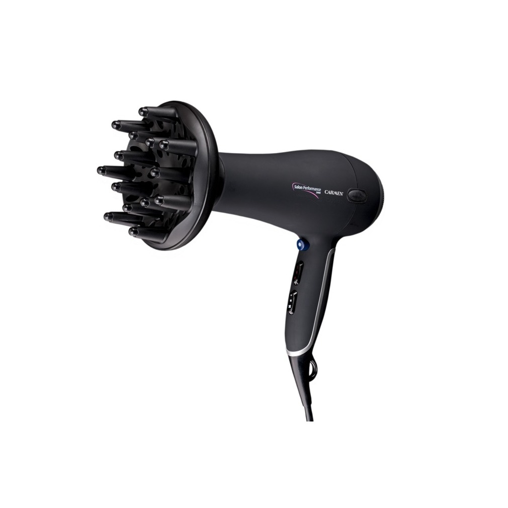 Carmen HD2195 Haardroger Zwart afbeelding