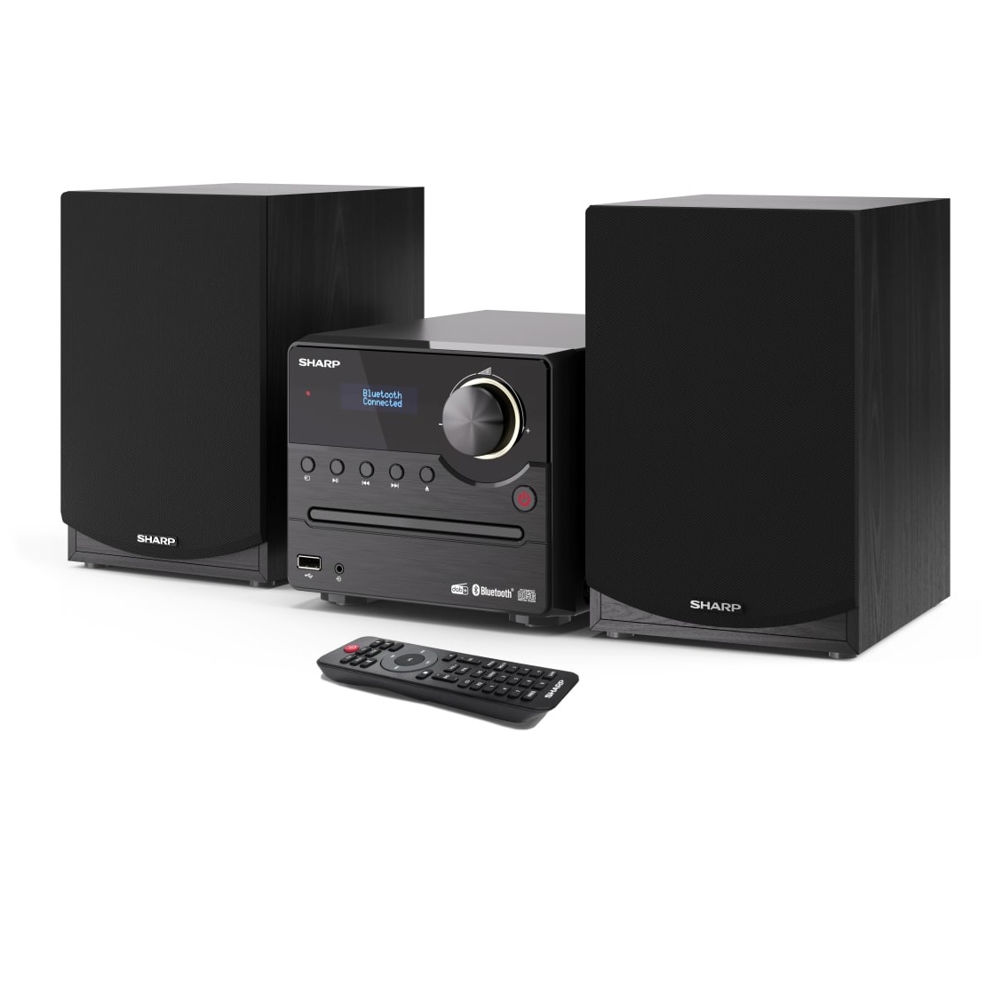 Sharp XL-B517 Stereo set Zwart afbeelding