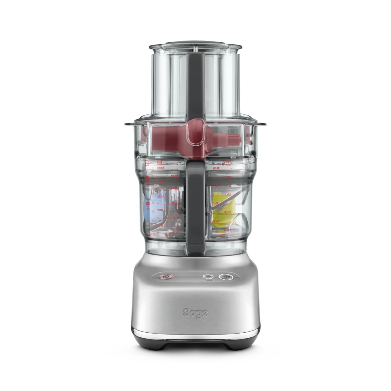 Sage THE PARADICE 9 STAINLESS STEEL Keukenmachine Grijs afbeelding