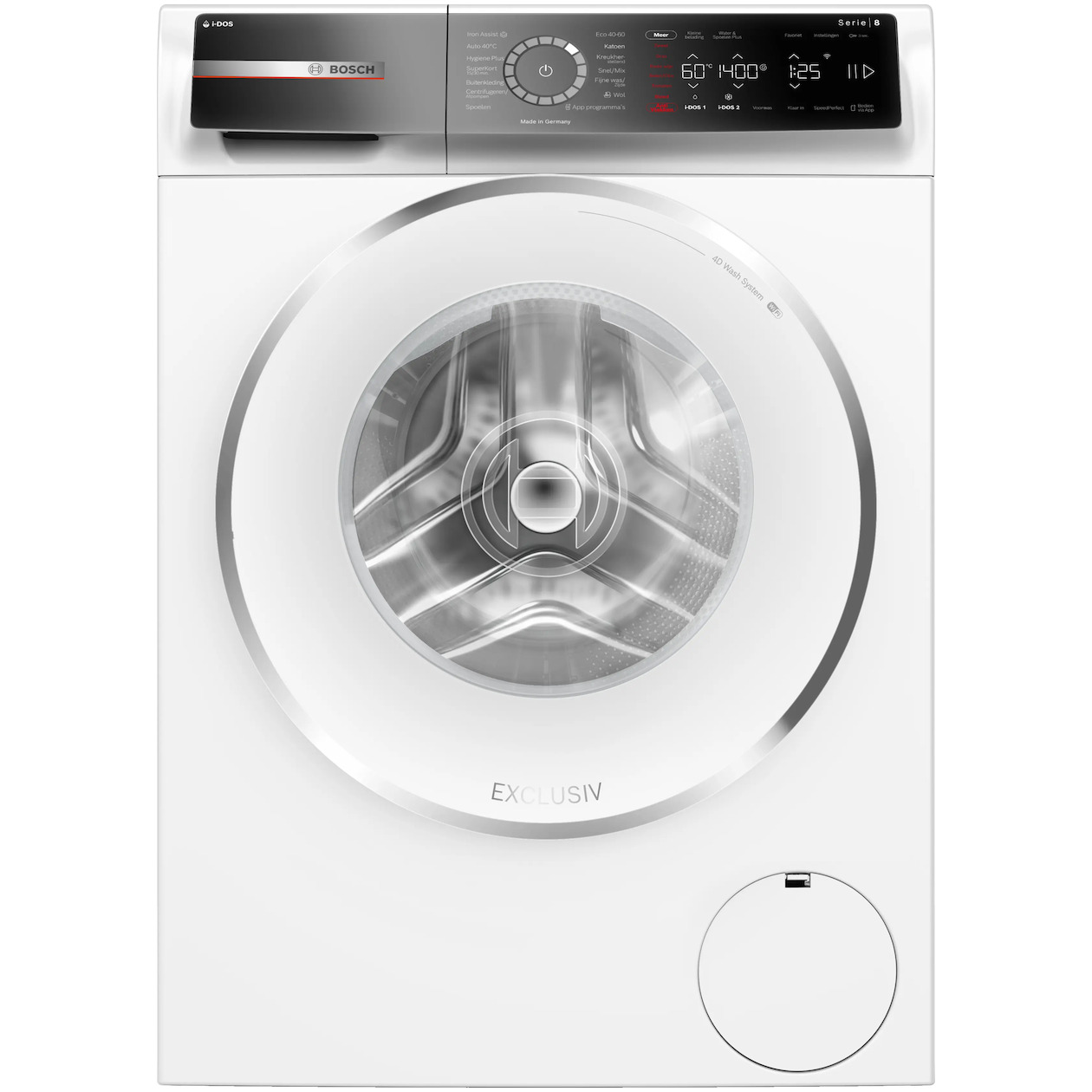 Bosch WGJ254A9NL EXCLUSIV Wasmachine Wit