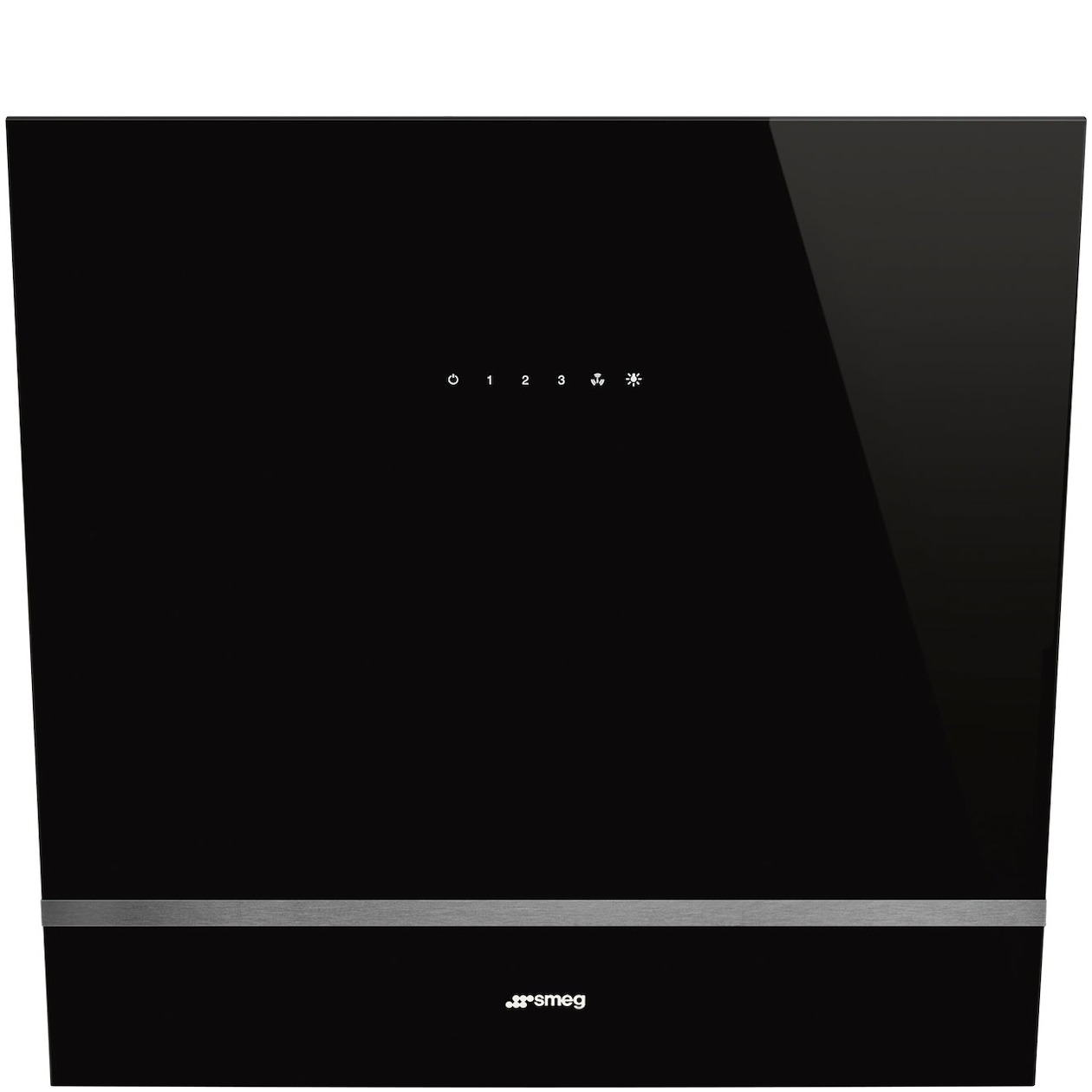 Smeg KV26N Schouwkap Zwart afbeelding