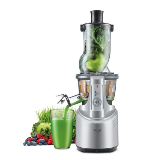 Sage THE BIG SQUEEZE Slowjuicer Zilver afbeelding