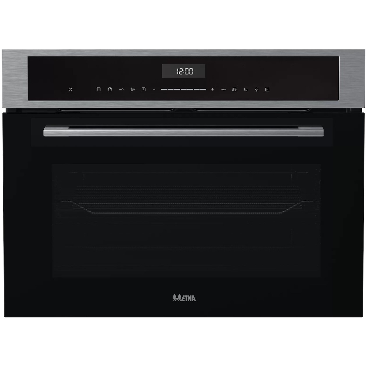 Etna CM250RVS Inbouw oven met magnetron Grijs afbeelding