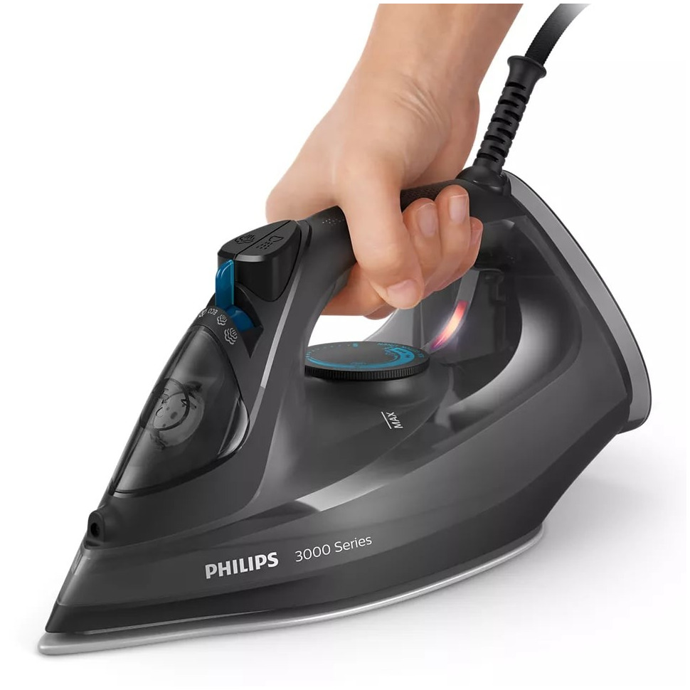 Philips DST3041/80 Stoomstrijkijzer Zwart, foto 3