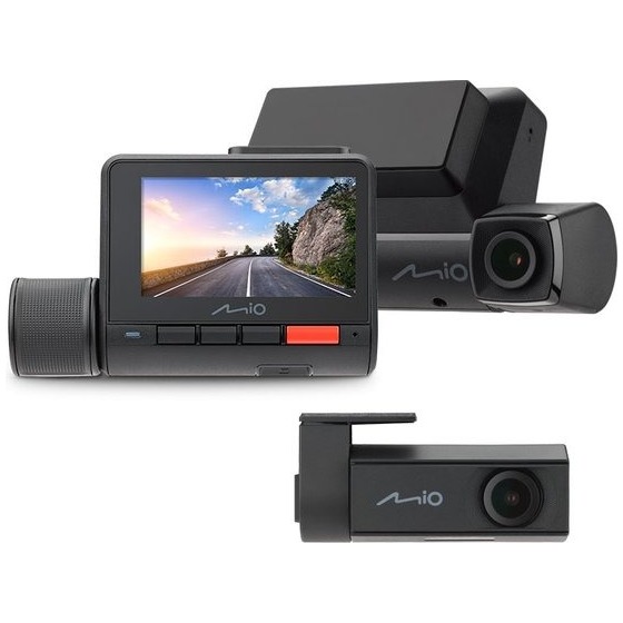 Mio MiVue 955W Dual cam 4K Ultra HD + Wifi + GPS Dashcam Zwart afbeelding