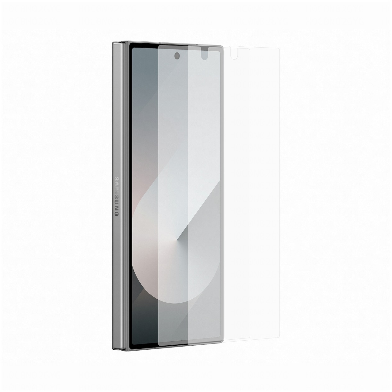 Samsung Anti-reflecting Film voor Fold 6 Smartphone screenprotector Transparant afbeelding