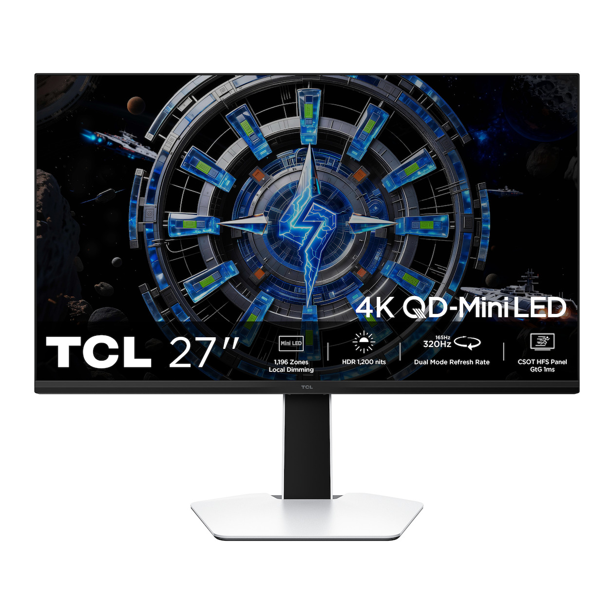 TCL 27C2A Monitor Wit