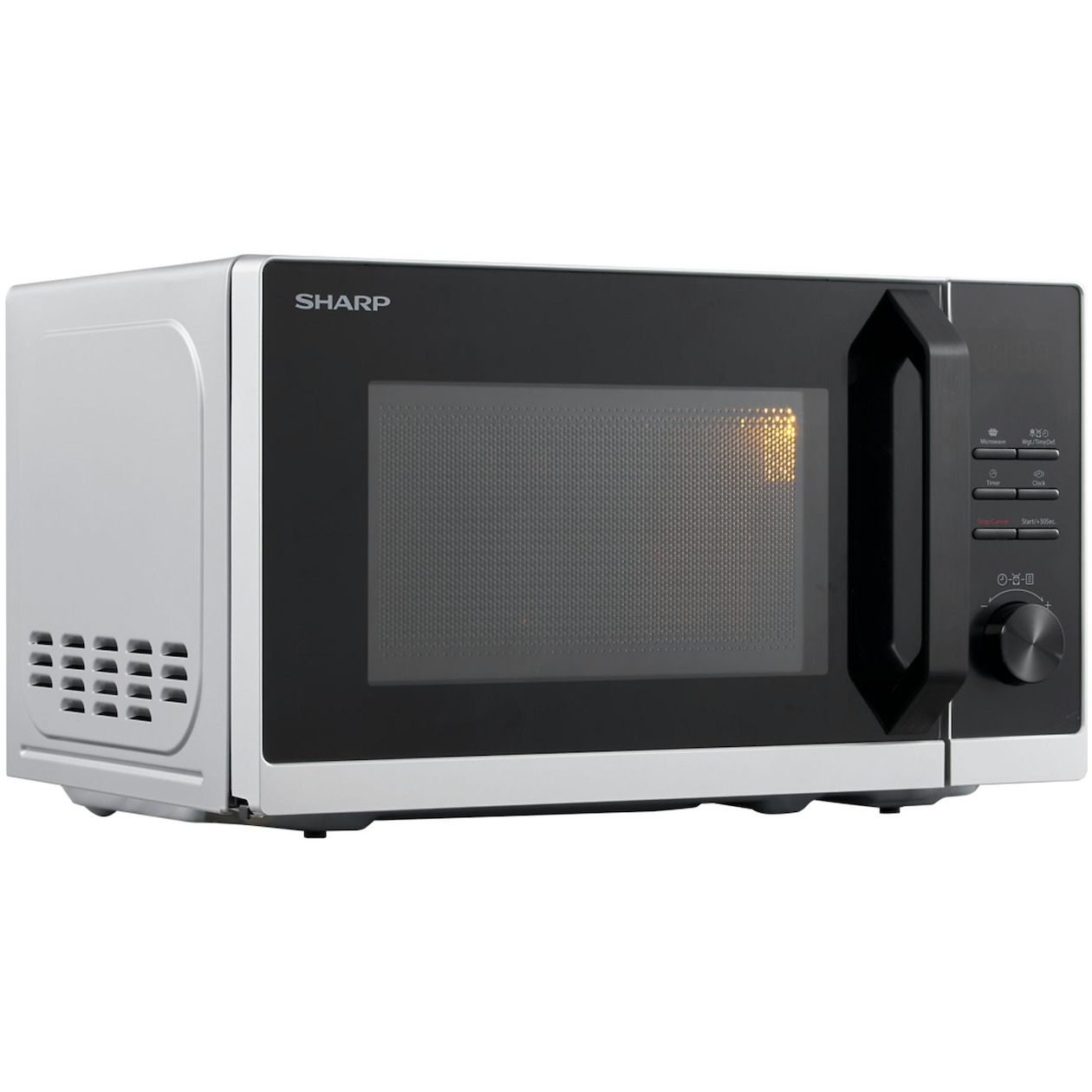Sharp RCS201TS Solo magnetron Zilver, foto 2