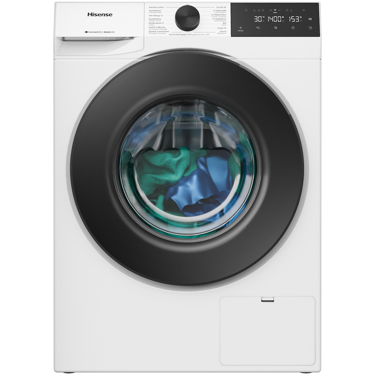 Hisense WF3E8063BWF Wasmachine Wit
