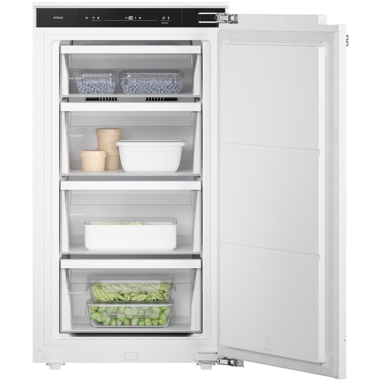 Atag KDV8102ND Inbouw vriezer