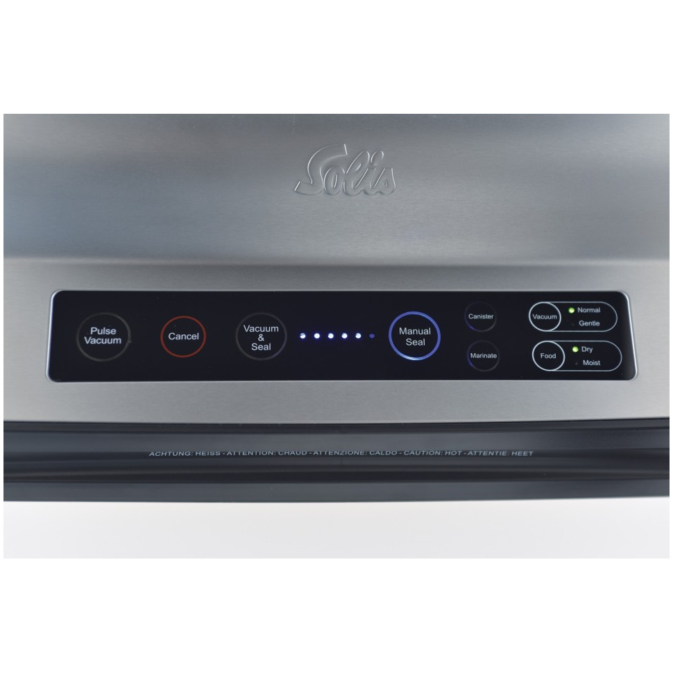 Solis 575 Vac Prestige Vacumeermachine Folielasser Zwart, foto 3