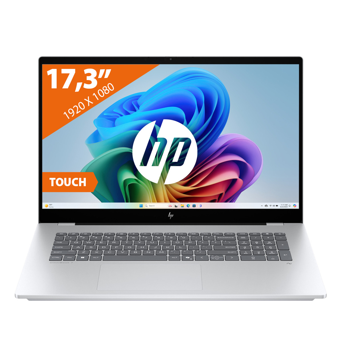 HP OmniBook 7 NG AI PC 17-dc0051nd -17 inch Laptop