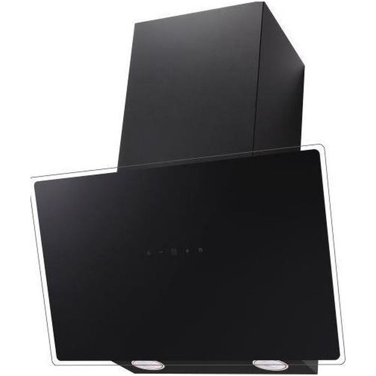 Exquisit KFD627-2 Schouwkap Zwart