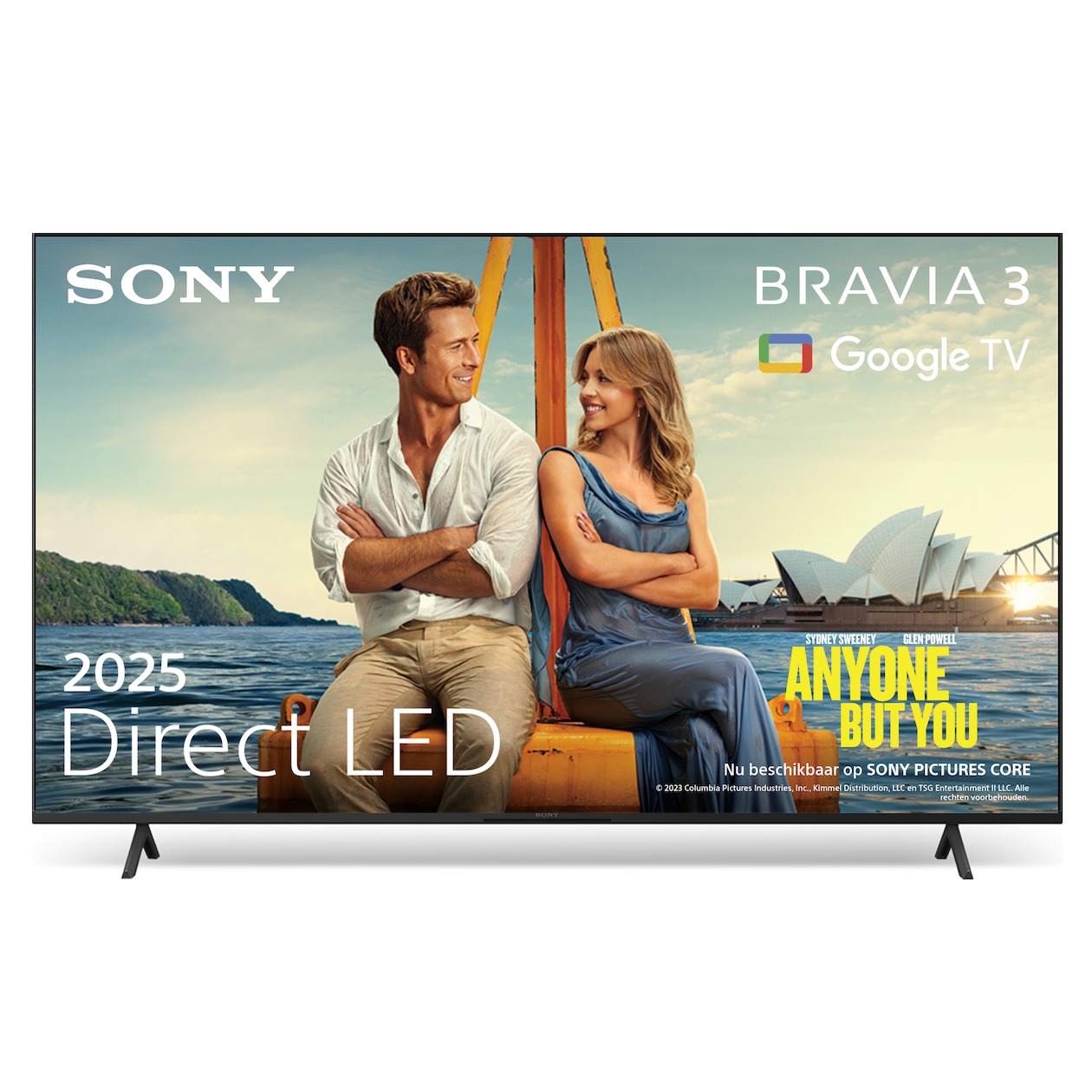 Sony K-55S39BP (2025) BRAVIA 3 - 55 inch - LED TV afbeelding
