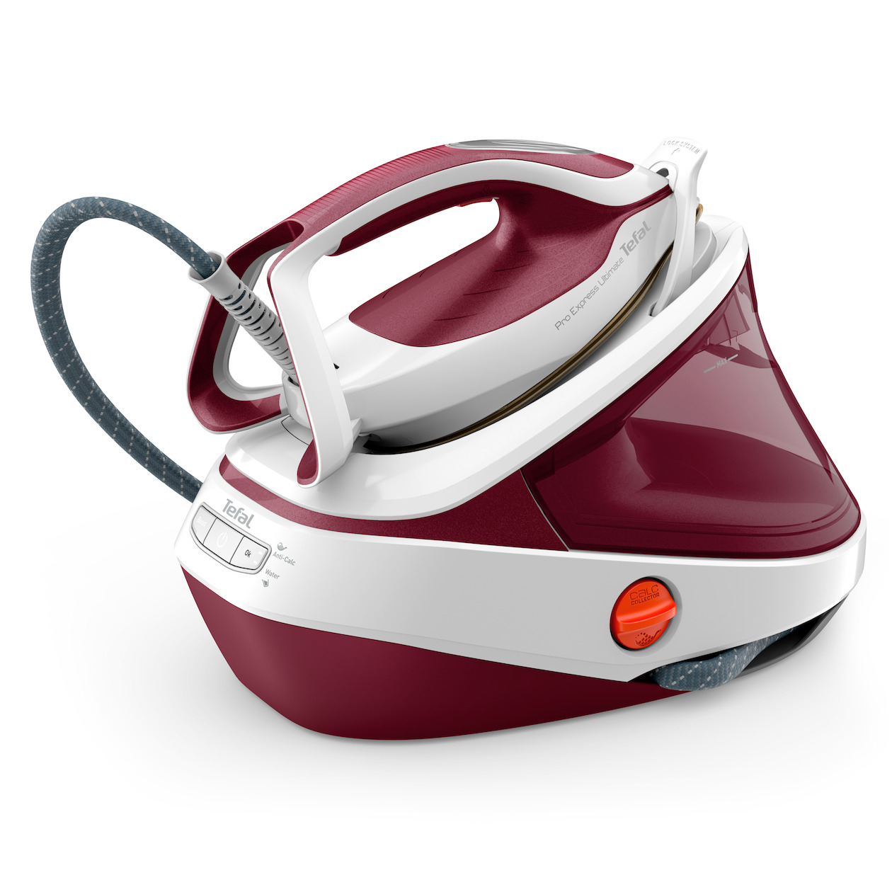 Tefal GV9711 Pro Express Ultimate II Strijksysteem Rood afbeelding