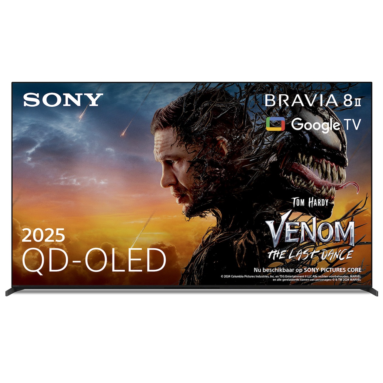 Sony K-55XR8M25BP (2025) BRAVIA 8 II - 55 inch - OLED TV afbeelding