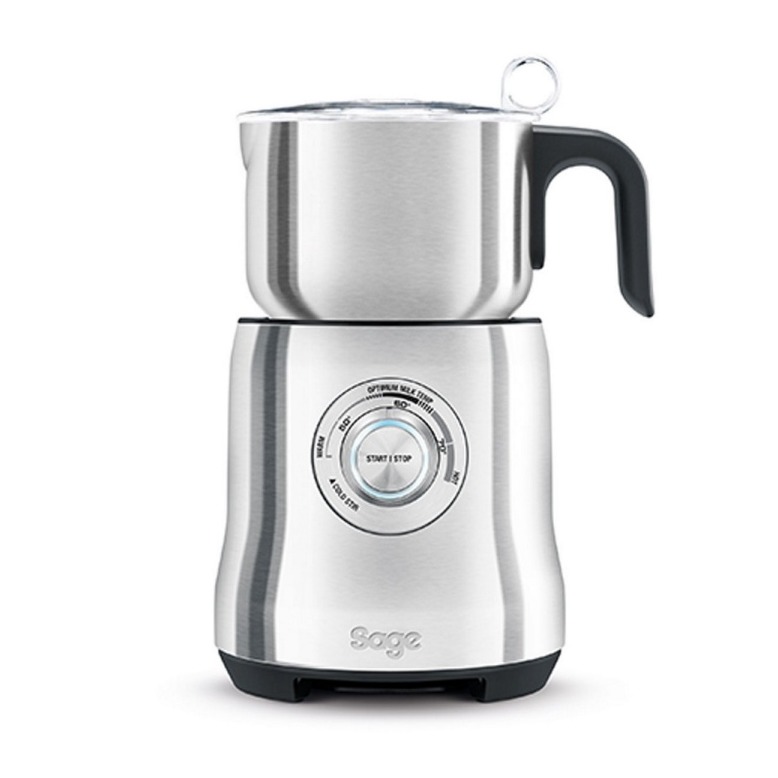 Sage The milk cafe Melkopschuimer Grijs afbeelding