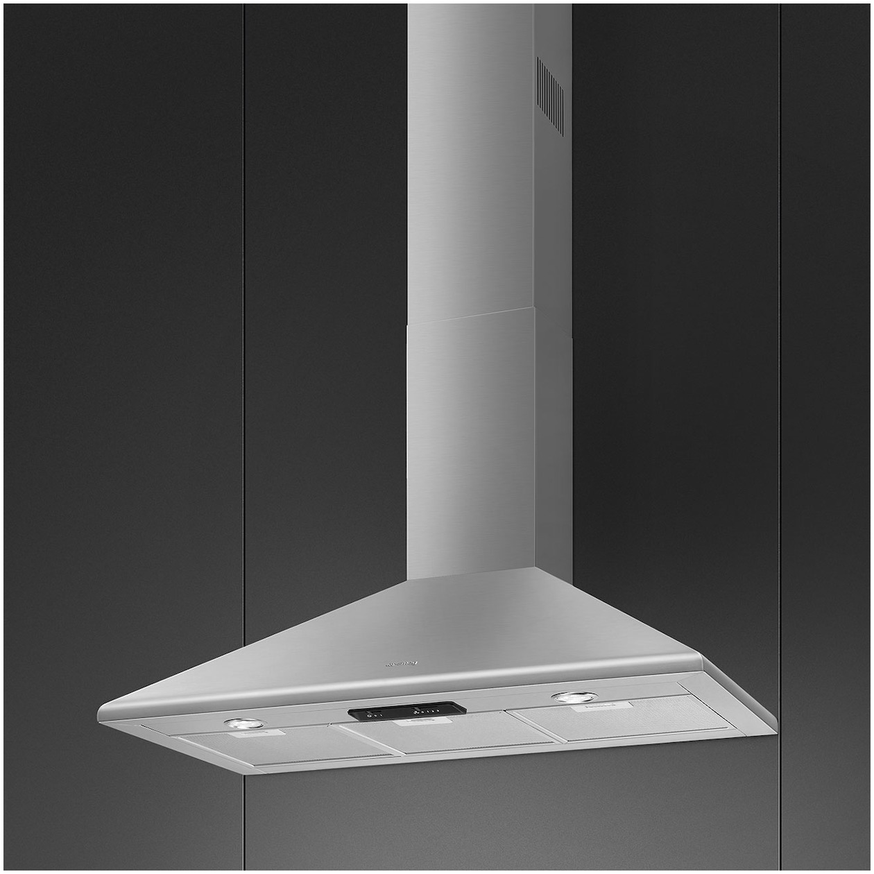 Smeg KSED95XE Schouwkap Grijs, foto 3
