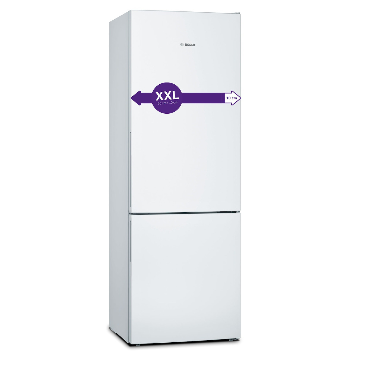 Bosch KGE49AWCA Koel-vriescombinatie Wit