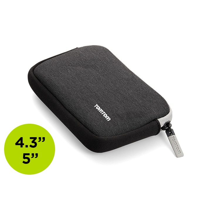 Tomtom hoes voor toestellen 4.3-5 inch Hoesje Zwart afbeelding