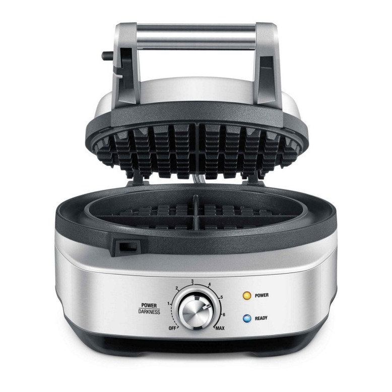 Sage THE NO-MESS WAFFLE Wafelmaker Zilver afbeelding