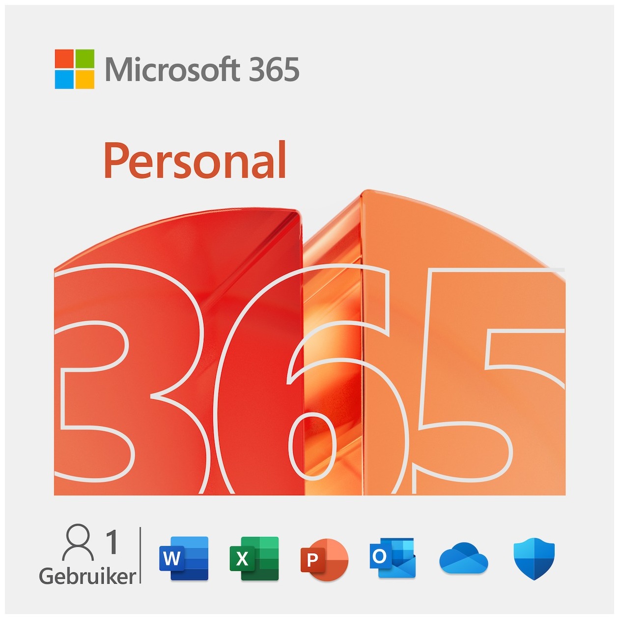 Microsoft 365 Personal - 12 maanden/1 apparaat - Meertalig (PC/MAC) Software afbeelding