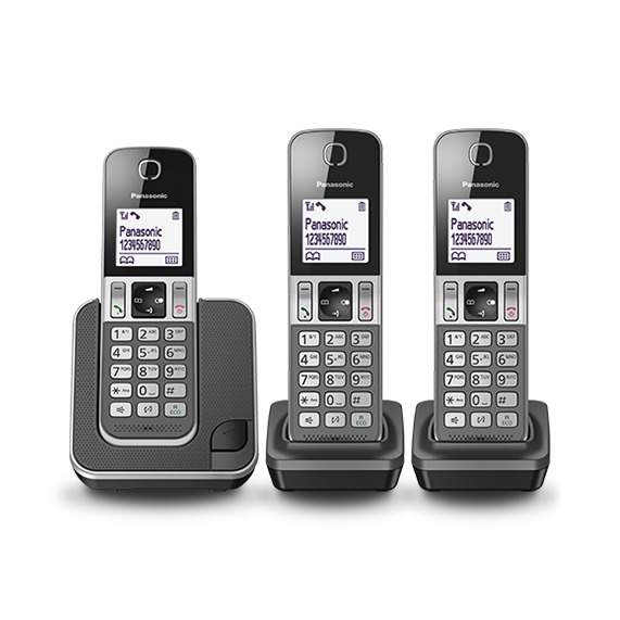 Panasonic KX-TGD313NLG Huistelefoon Grijs afbeelding