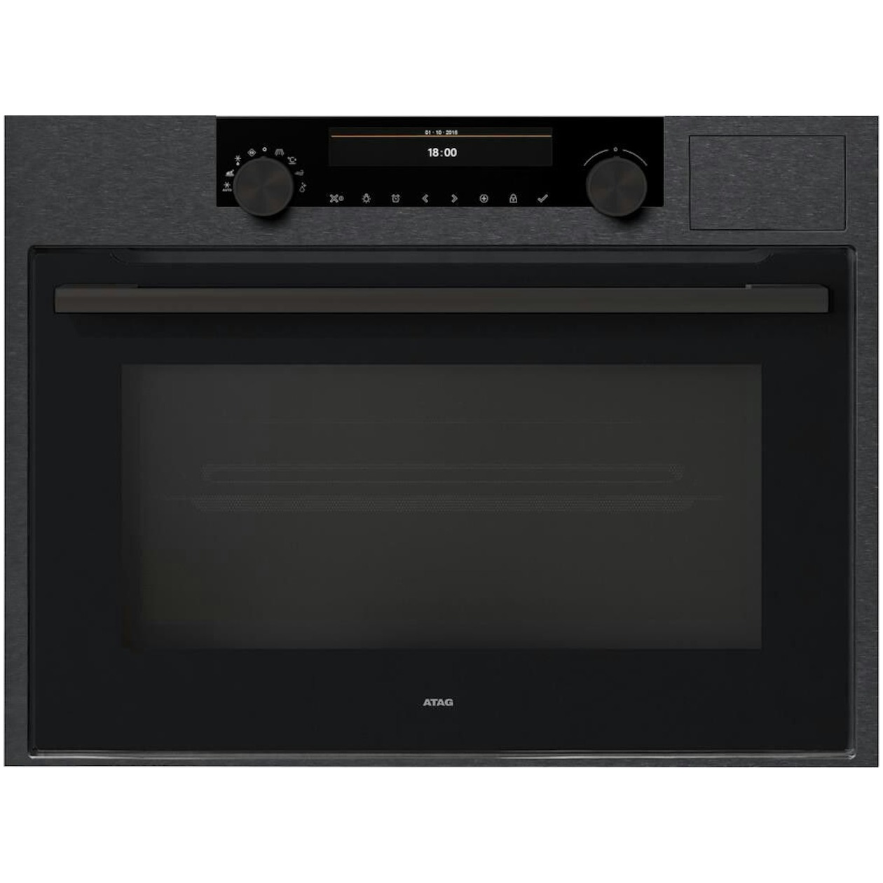 Atag CSX46121D Inbouw combi stoomoven Zwart afbeelding