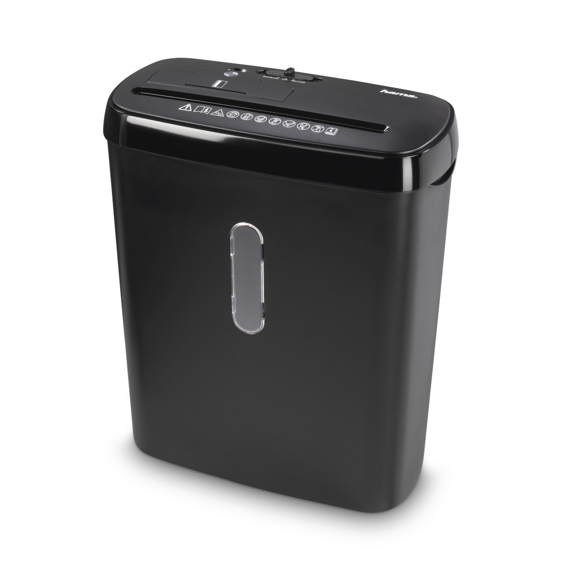 Hama Papiervernietiger Basic S8CD Papierversnipperaars Zwart afbeelding