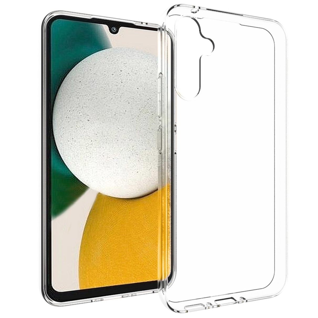 Accezz Clear Backcover Samsung Galaxy A34 (5G) Telefoonhoesje Transparant afbeelding