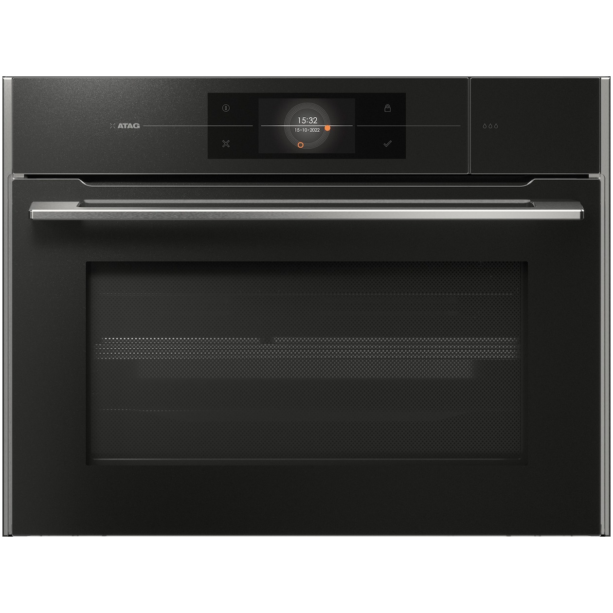 Atag CSX4674M Inbouw combi stoomoven Zwart afbeelding