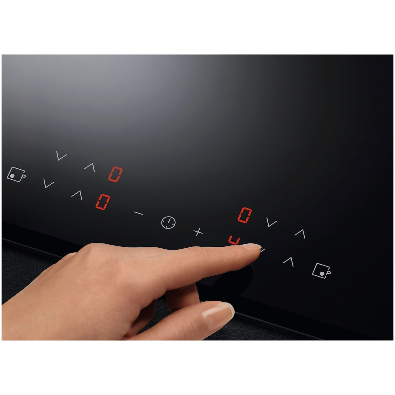 AEG TN64RA00XB Inductie kookplaat Zwart afbeelding
