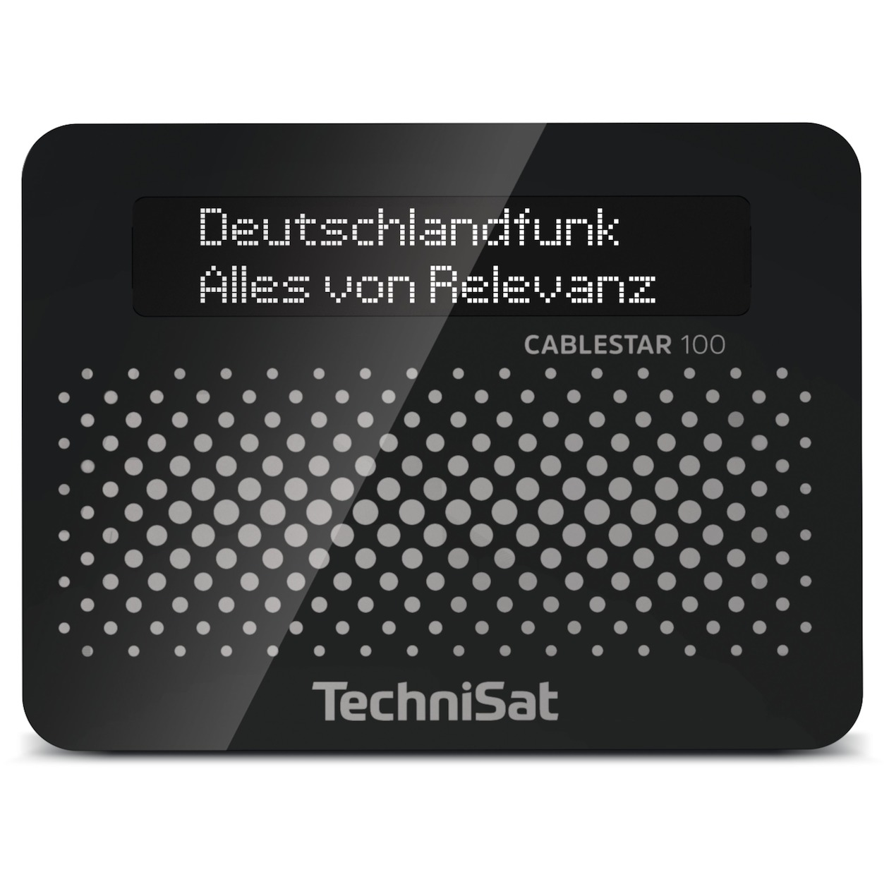 TechniSat Cablestar 100 V2 dig. kabelradio ontv Receiver Zwart