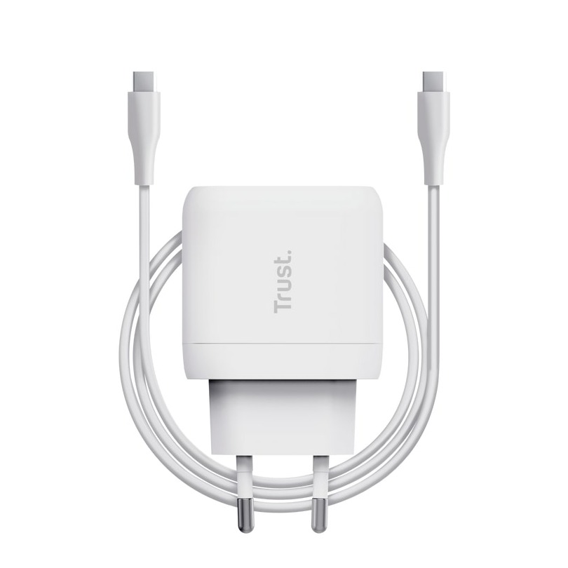 Trust Maxo USB-C-oplader van 45 W Oplader Wit afbeelding