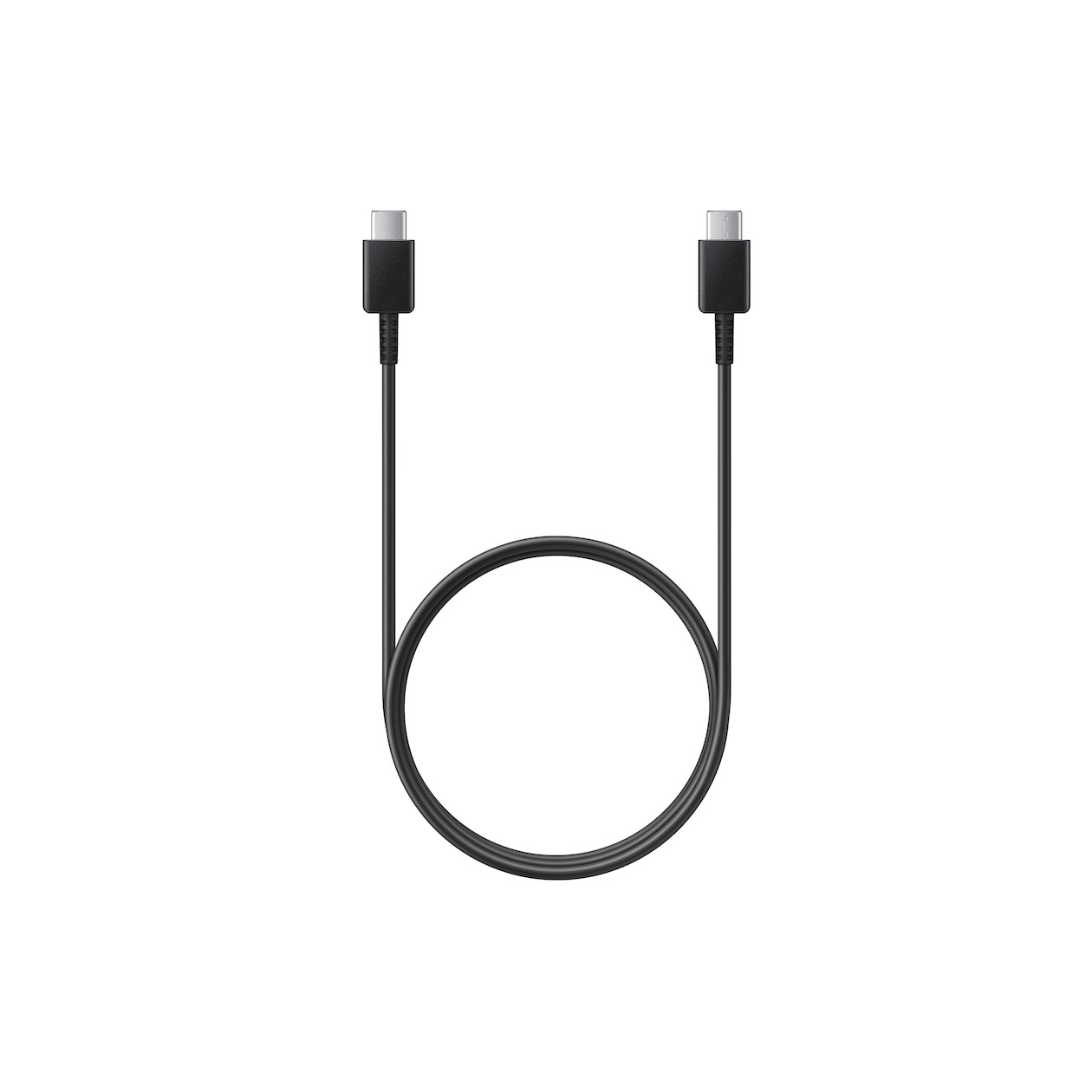 Samsung USB-C naar USB-C kabel (1m) Oplader Zwart afbeelding