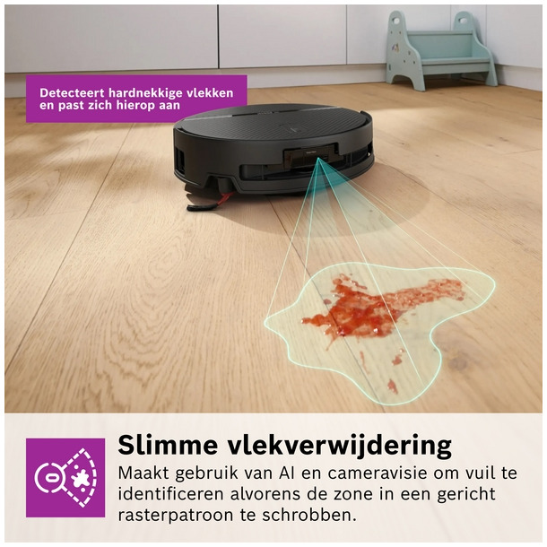 Bosch BCR2P2BXAB robotstofzuiger zwart, foto 5