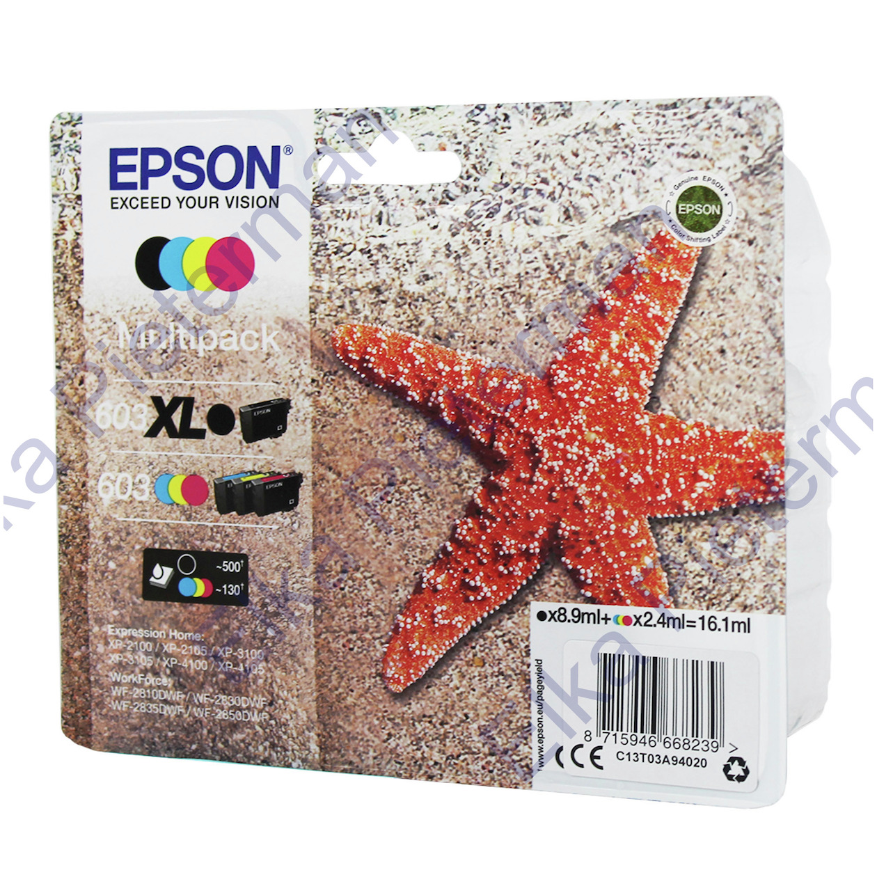 Epson 603XL Cartridges Combo Pack Inkt zwart, foto 2