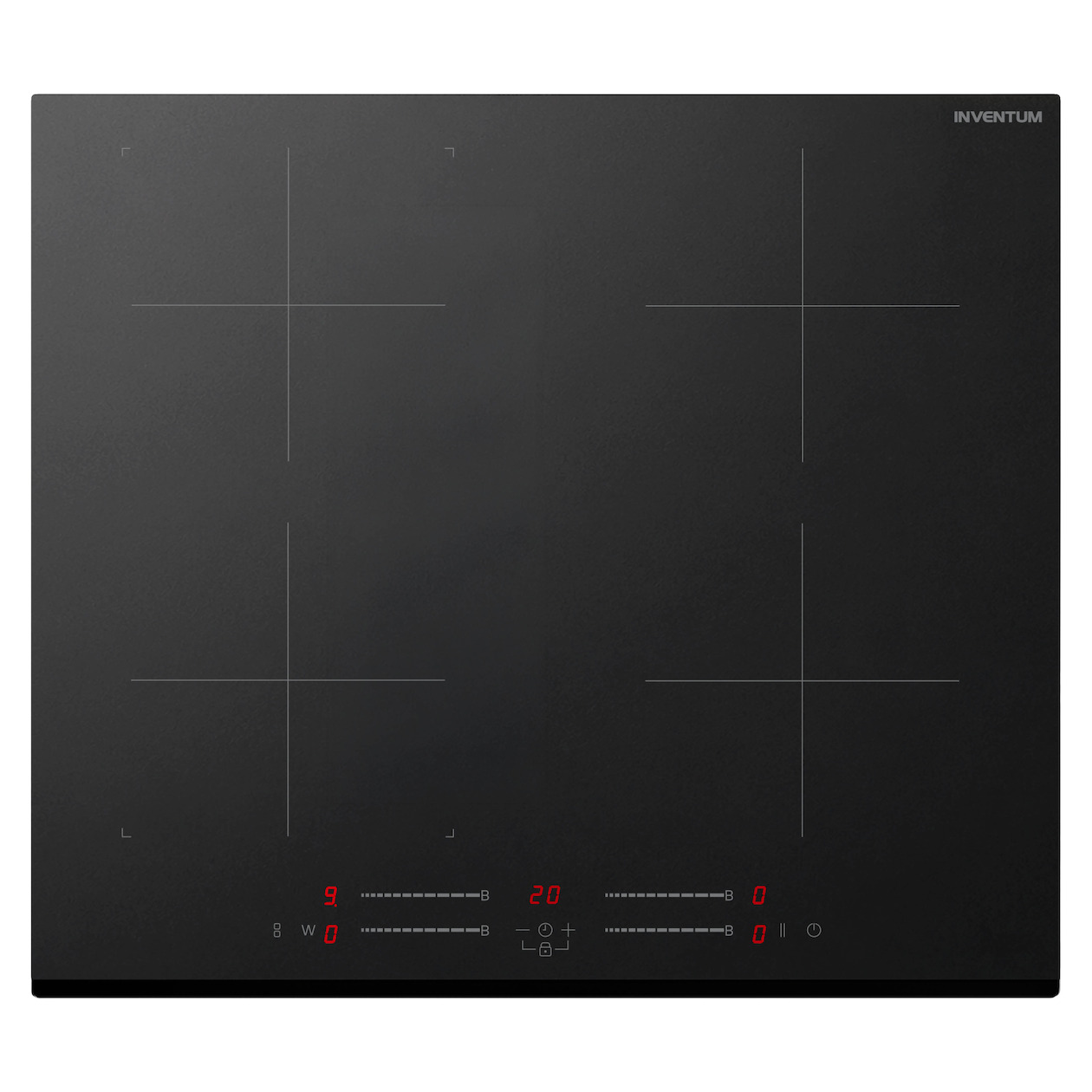 Inventum IKI6035MAT Inductie kookplaat Zwart