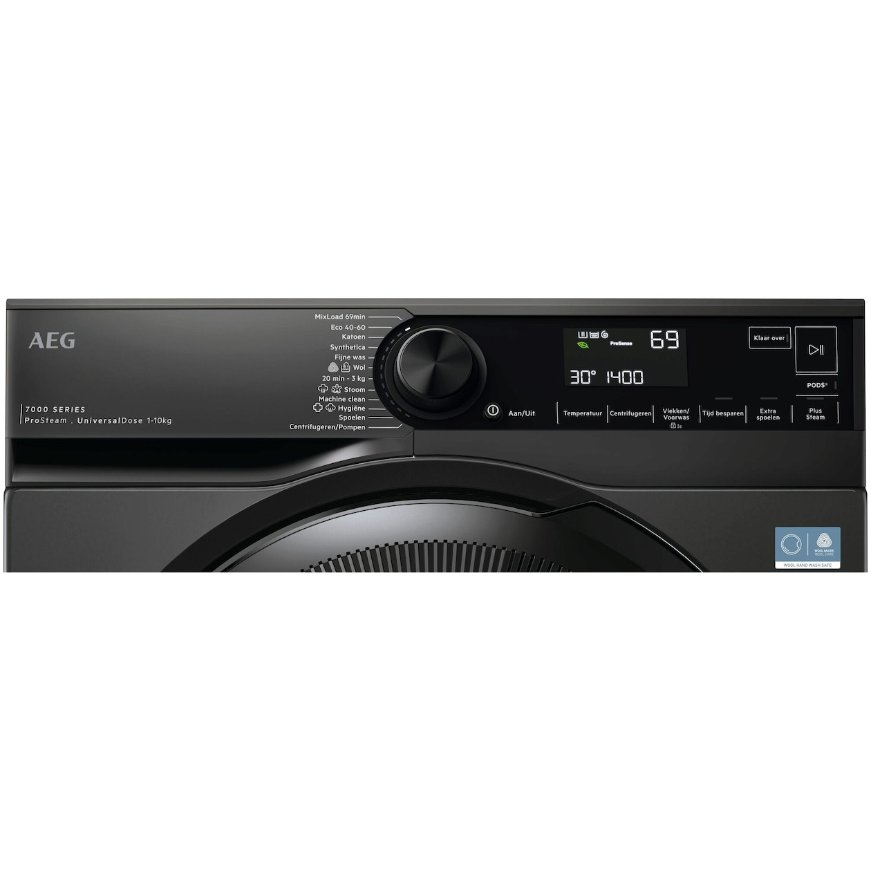 AEG LR7606UDS4 Wasmachine Zwart, foto 3