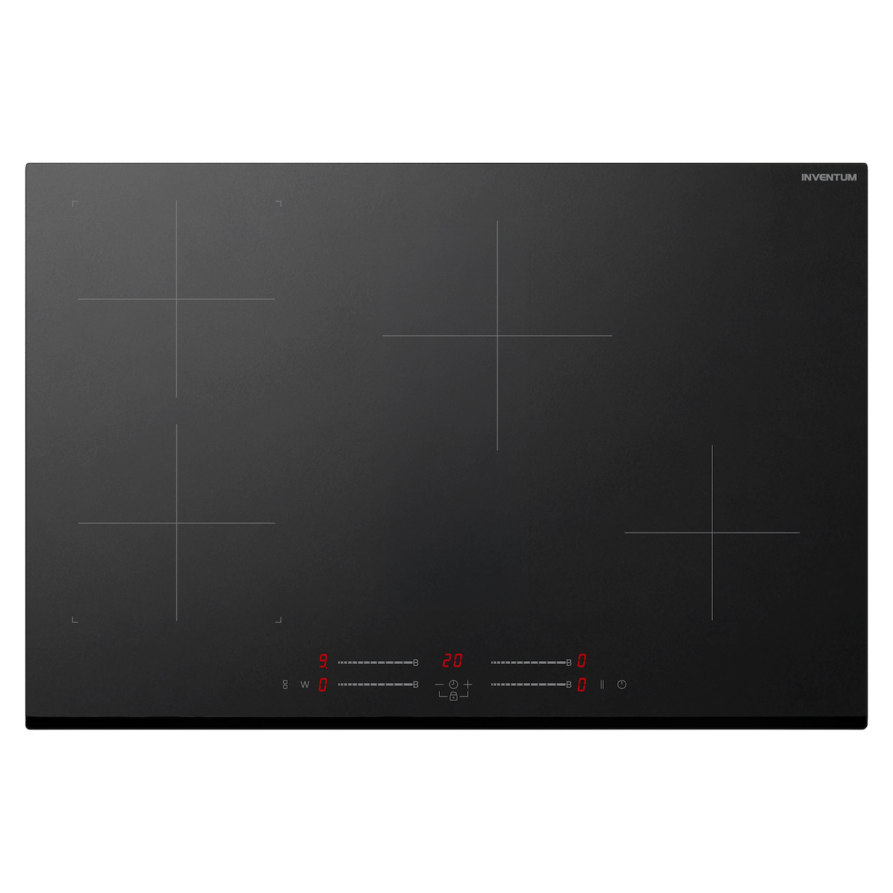 Inventum IKI7735MAT Inductie kookplaat Zwart