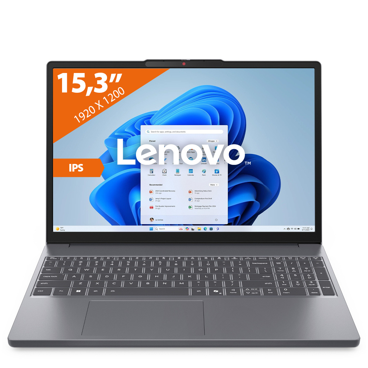 Lenovo IdeaPad Slim 3 15IRH10 (83K100VHMH) -15 inch Laptop