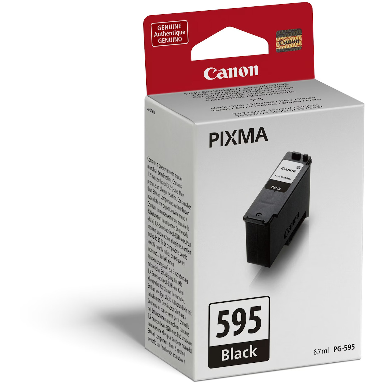 Canon PG-595 Cartridge Inkt Zwart, foto 3