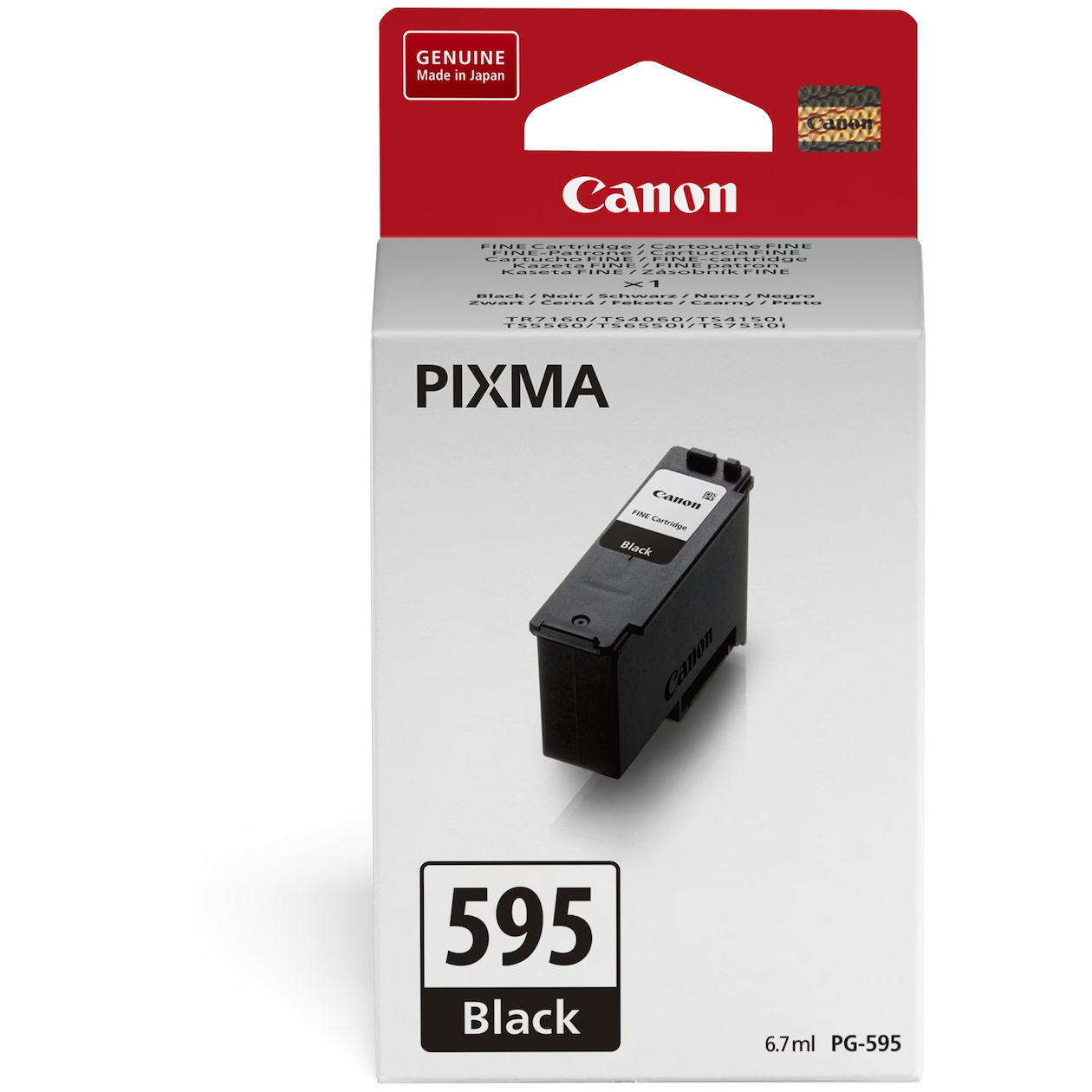 Canon PG-595 Cartridge Inkt Zwart, foto 2