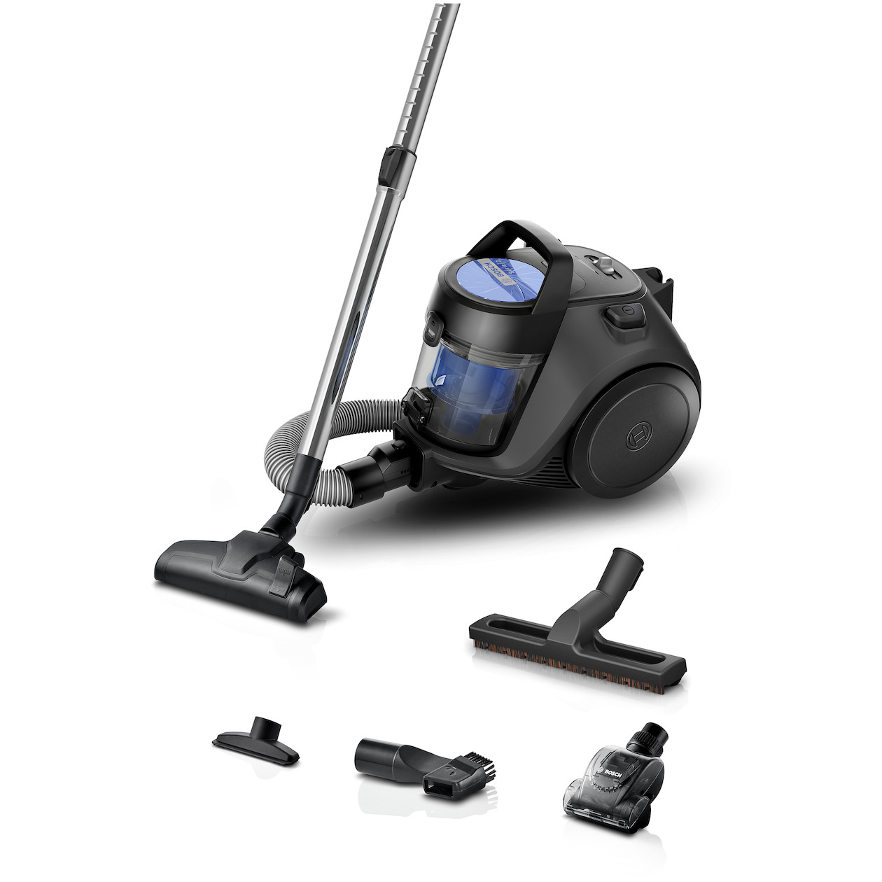 Bosch BGS05BA2HT Stofzuiger zonder zak Zwart