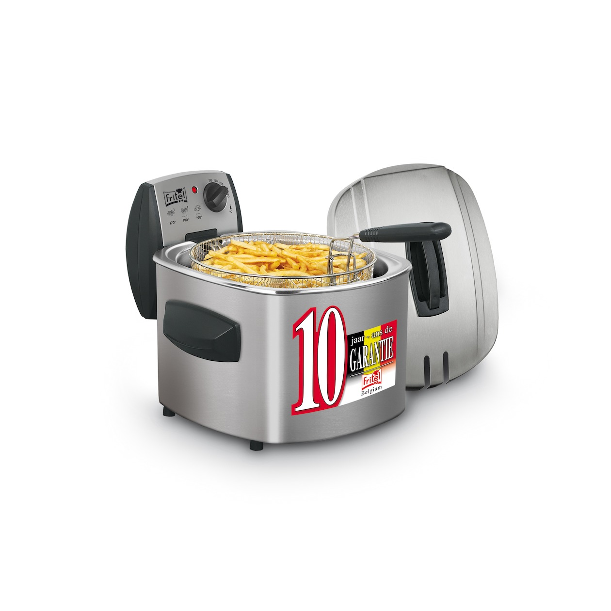 Fritel FR 1480 Frituurpan Zilver afbeelding