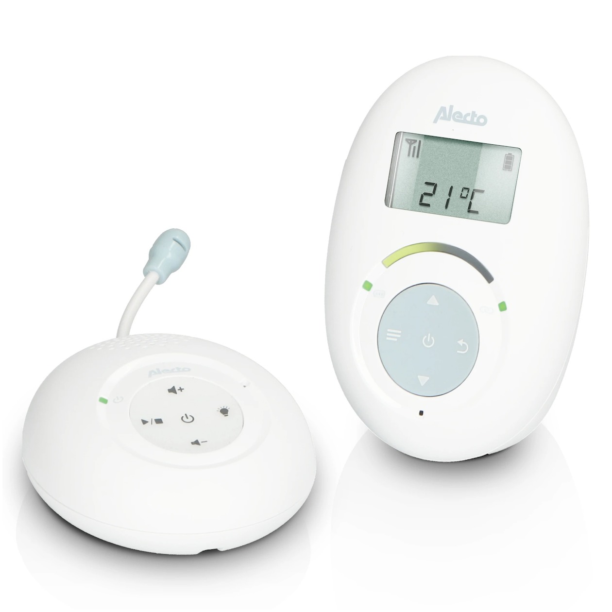 Alecto DBX120 Full Eco Babyfoon Wit afbeelding