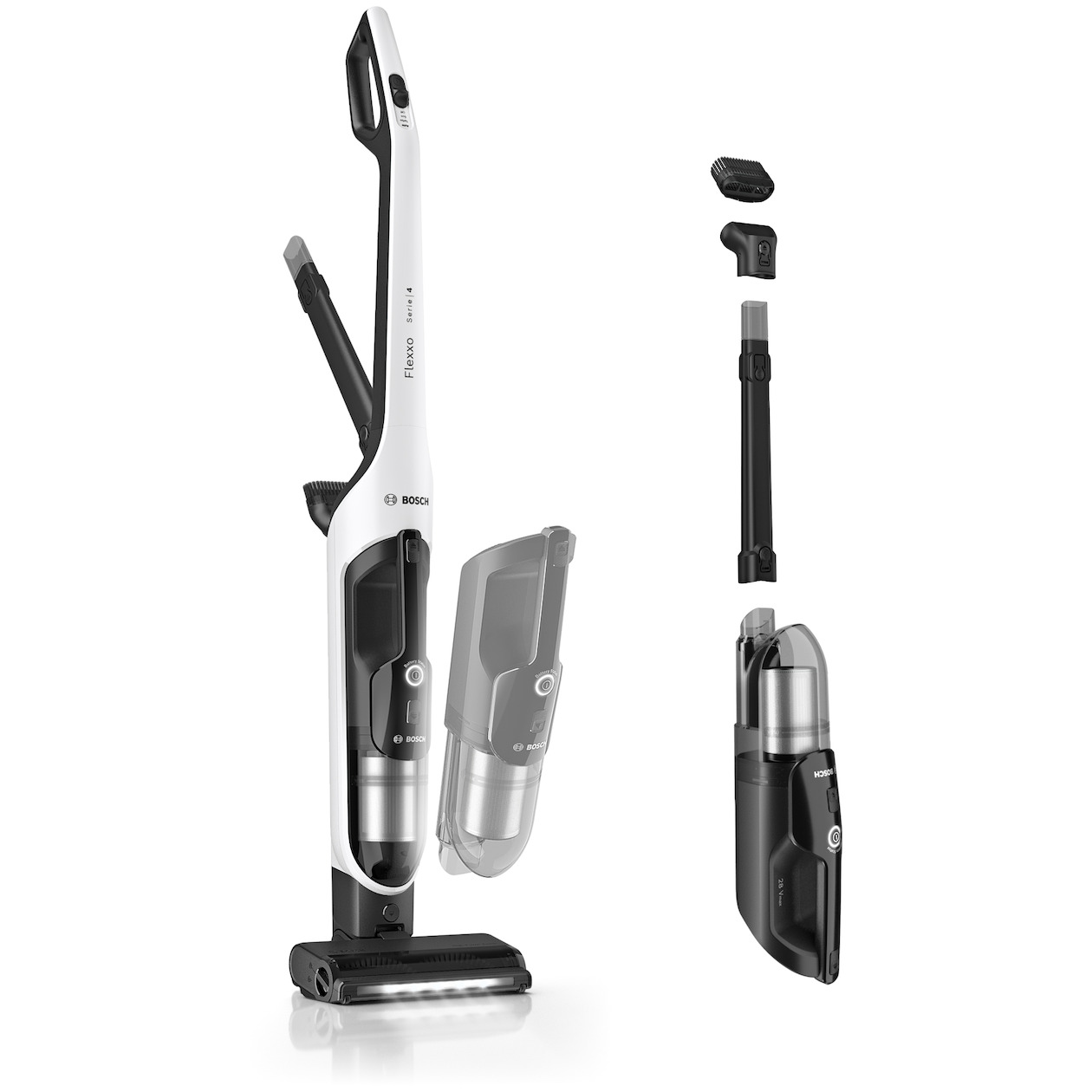 Bosch BHH4WM28 Steelstofzuiger zonder zak