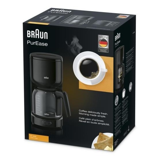Braun KF3120 BK Koffiefilter apparaat Zwart, foto 3