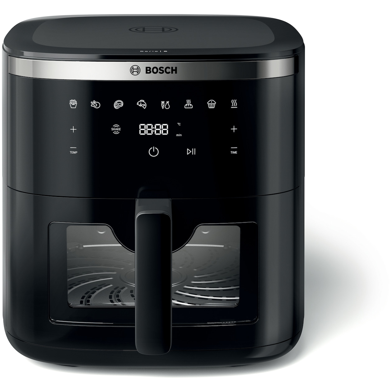 Bosch MAFS2671B (Serie 6) Airfryer Zwart afbeelding
