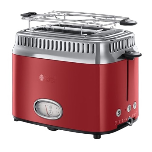 Russell Hobbs Retro Ribbon Rood Broodrooster